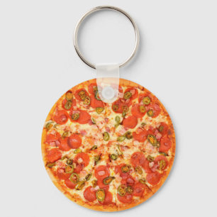 Pizza Food Nyckelring