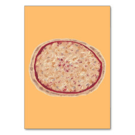 Pizza Food Reading Flashcards for Vuxnas Bordsnummer
