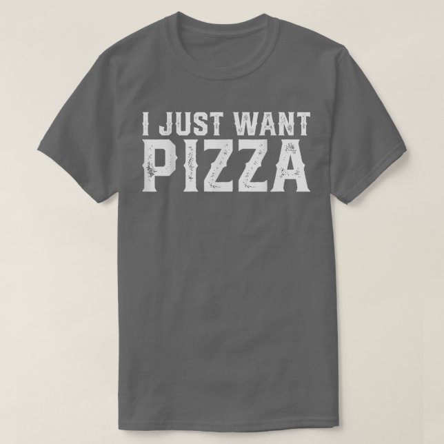 Pizza Foodie T Shirt (Design framsida)