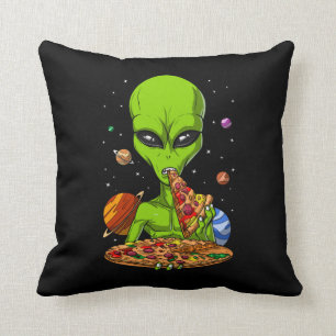 Pizza för Alien Emission Space Kudde