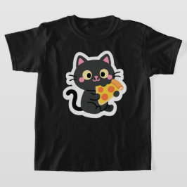 Pizza för evigt, kärlek för evigt t shirt