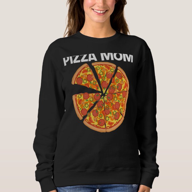 Pizza for Mamma Mor italiensk Pizza Slice Food T Shirt (Framsida)