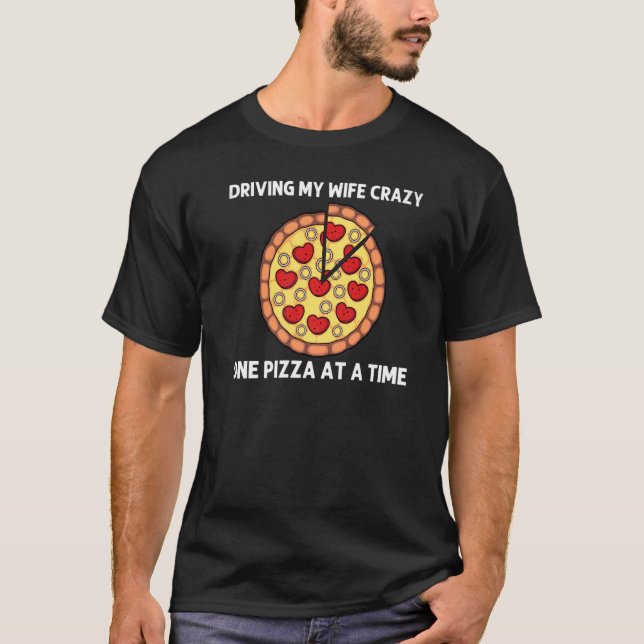 Pizza För manar Pappa Pizza Chef Pepperoni Foodie T Shirt (Framsida)