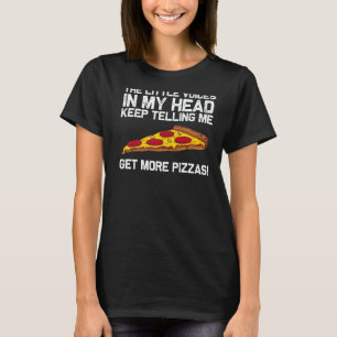 Pizza För manar Women Italia Food Pizza Pepperoni T Shirt