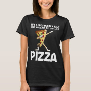 Pizza För manar Women Pizza Slice Italienska maten T Shirt