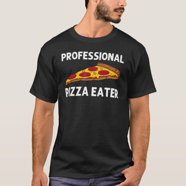 Pizza For Men Women Italian Food Pizza   Pepperoni T Shirt (Framsida)