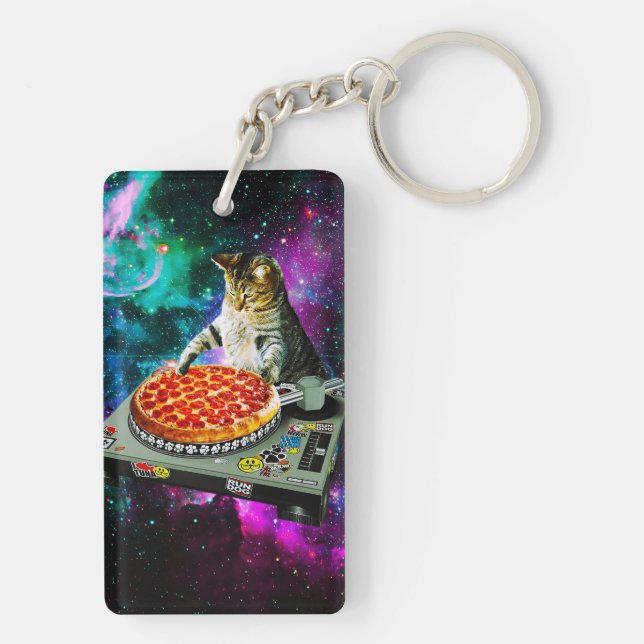 Pizza för utrymmedj-katt (Baksidan)