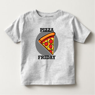 Pizza Fredag Design - Småbarn Bra Jersey T-Shirt