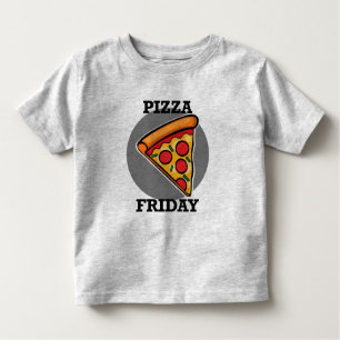 Pizza Fredag Design - Småbarn Bra Jersey T-Shirt