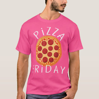 Pizza Fredag Manar Women Kids Clothing Suppories G T Shirt