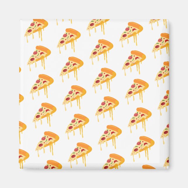 Pizza Fridge Magnets Magnet (Framsidan)