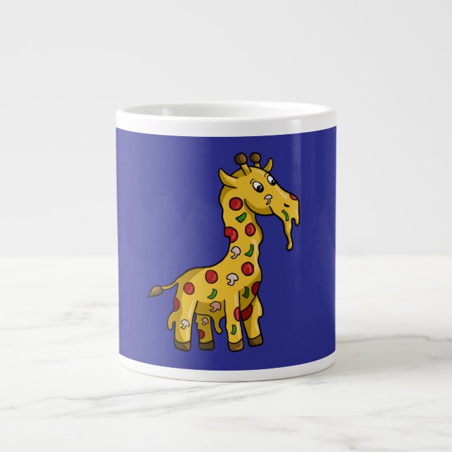 pizza giraffe jumbo mugg (Framsidan)