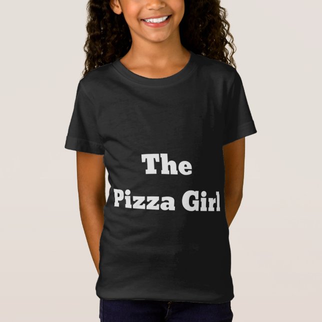 Pizza Girl T Shirt (Framsida)