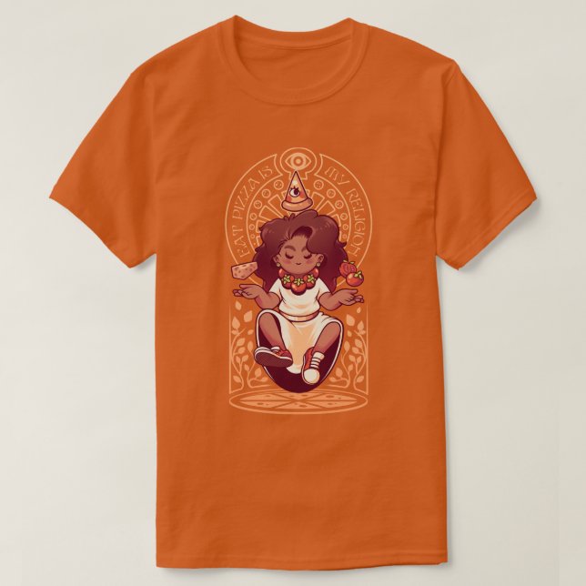 Pizza Goddess T Shirt (Design framsida)