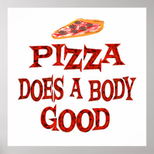 Pizza gör bra poster