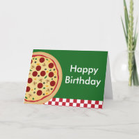 Pizza Grattis på födelsedagen Party