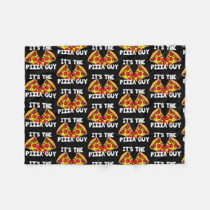 Pizza Guy Pizza Heart Fleecefilt