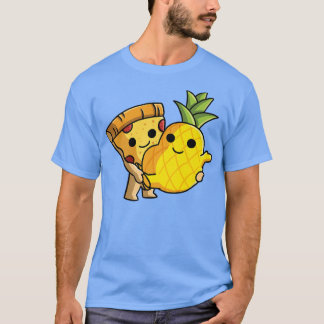 Pizza Hawaii älskare dans pose Pineapple och Pi T Shirt