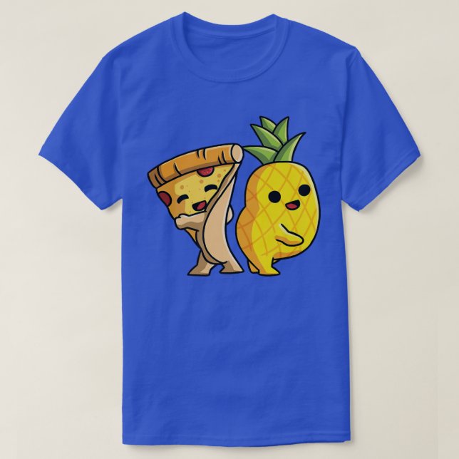 Pizza Hawaii par dans Pineapple och Pizza L. T Shirt (Design framsida)
