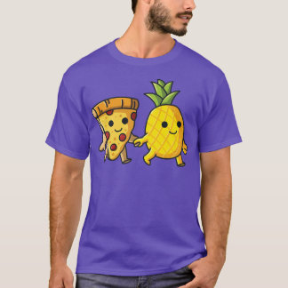 Pizza Hawaii Pineapple och Pizza kärlek T Shirt