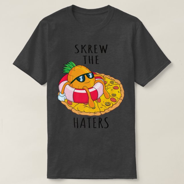 Pizza Hawaii Pineapple Pizza Food 699  T Shirt (Design framsida)