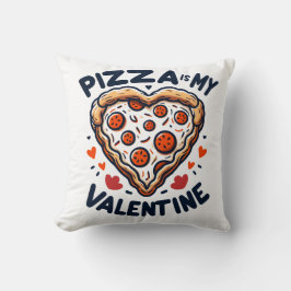 Pizza Heart Valentine Kudde