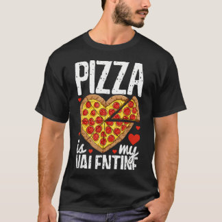 Pizza Hjärta Alla Hjärtans Dag s Män Kvinnor Peppe T Shirt