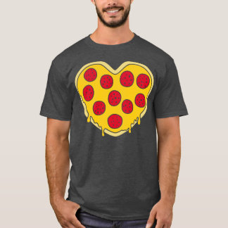 Pizza-hjärta T Shirt