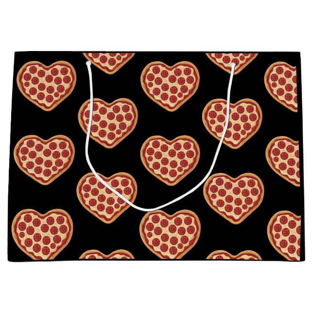 Pizza Hjärtformad Söt Alla Hjärtans Dag (Framsidan)