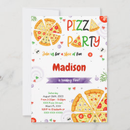 Pizza-inbjudan Inbjudningar