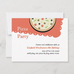 Pizza Inbjudningar