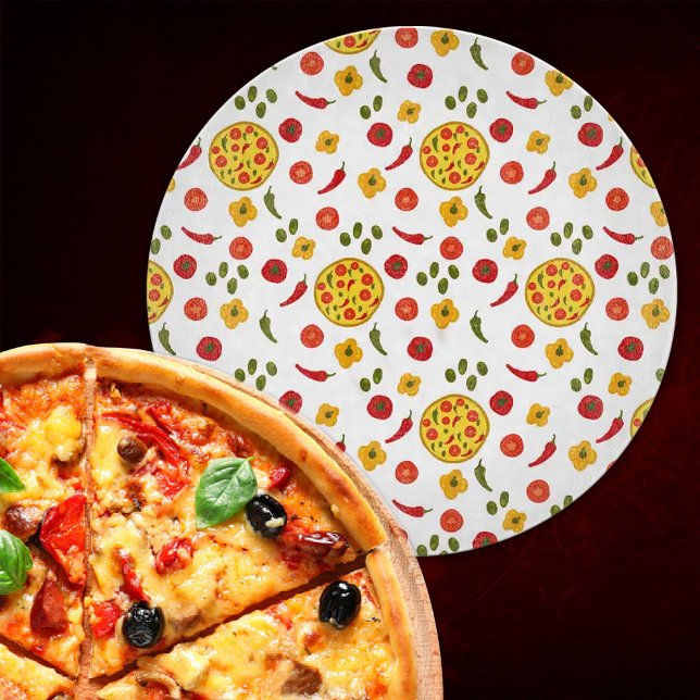 Pizza Ingredients Mönster (Skapare uppladdad)