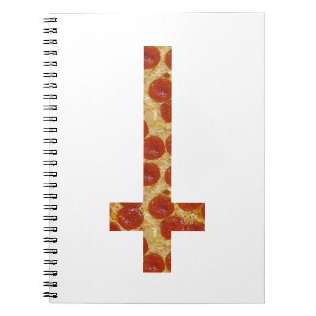 pizza inverterad kor anteckningsbok (Framsidan)