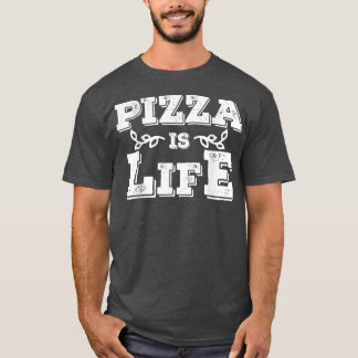 Pizza Is Life Coola Italy Food Älskare Tee 1732337