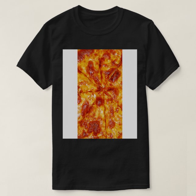Pizza Italia Italien Italiano Food T Shirt (Design framsida)