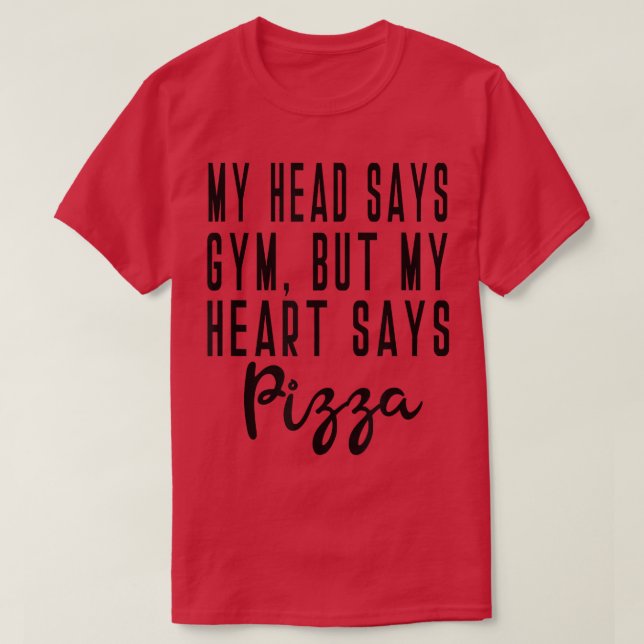 Pizza Italienska Italien Funny Yoga Eercise Barre  T Shirt (Design framsida)