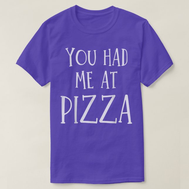 Pizza Italy Food Foodie 20193866 T Shirt (Design framsida)