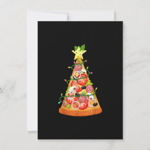Pizza Julgran Funny Pizza Slice Ljus Julafton Inbjudningar