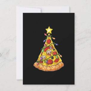 Pizza Julgran Ljus Julafton Boys Manar Crustmas Inbjudningar