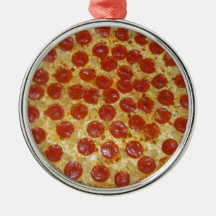 Pizza Julgransprydnad Metall