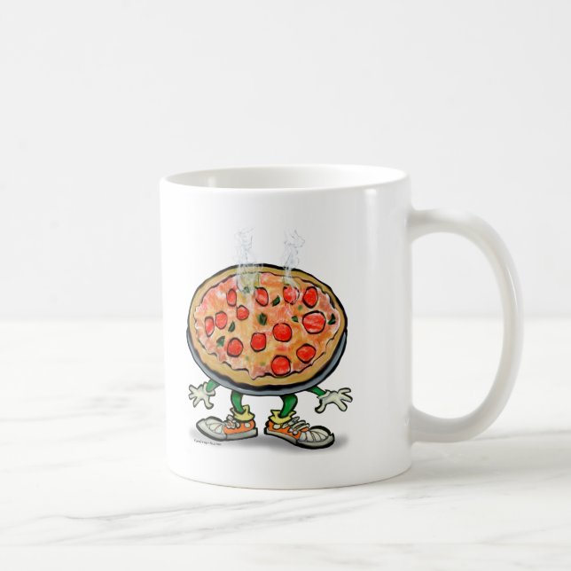 Pizza Kaffemugg (Höger)