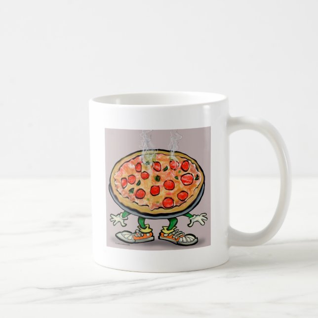 Pizza Kaffemugg (Höger)