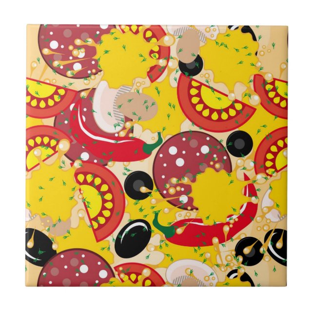 Pizza Kakelplatta (Framsidan)