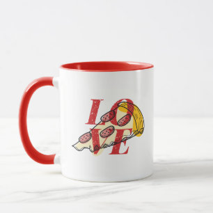 Pizza Kärlek Mugg