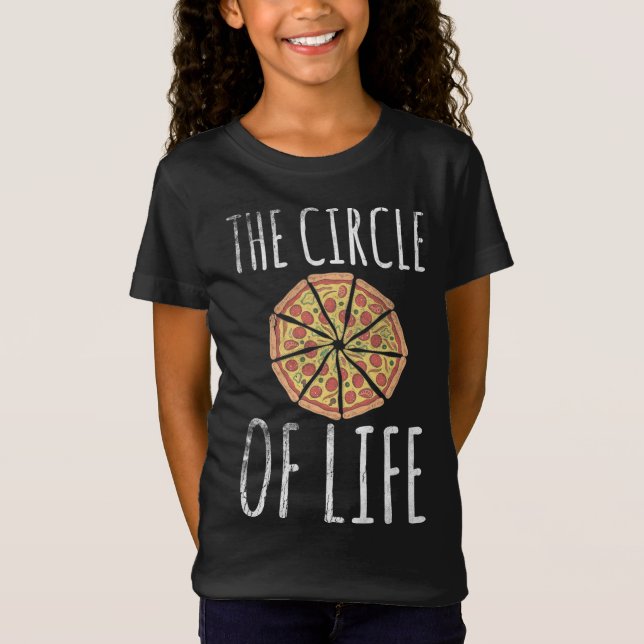 Pizza Kärlek Ost Food Yum Underbar Graphic Design T Shirt (Framsida)