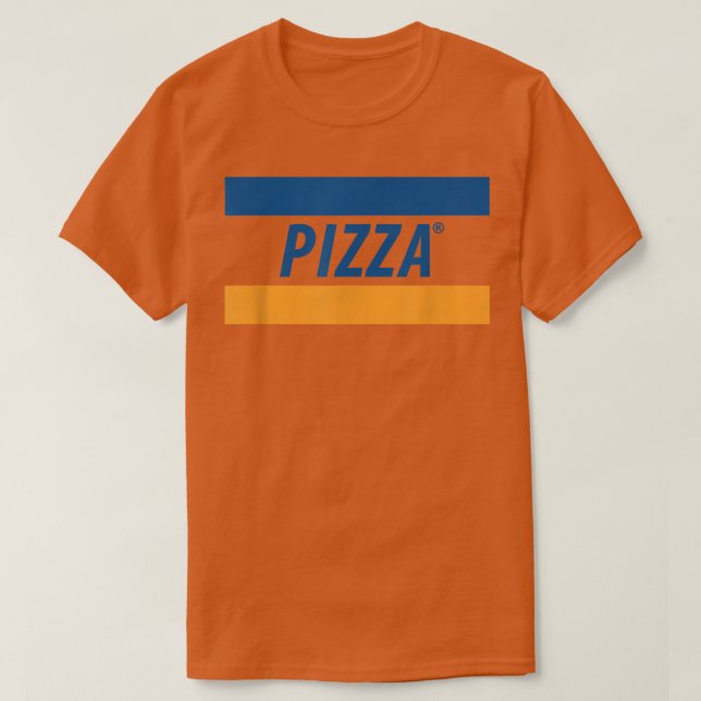 Pizza Kredit-kort med ompackning av Resa Funny Art T Shirt (Design framsida)