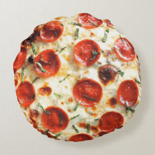 Pizza kudder rund kudde