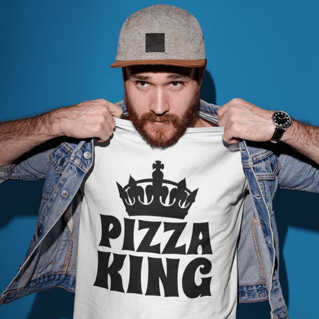 PIZZA KUNG T-Shirts (Skapare uppladdad)