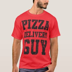 Pizza-leveranskille som matchar pizzakostymen för  t shirt