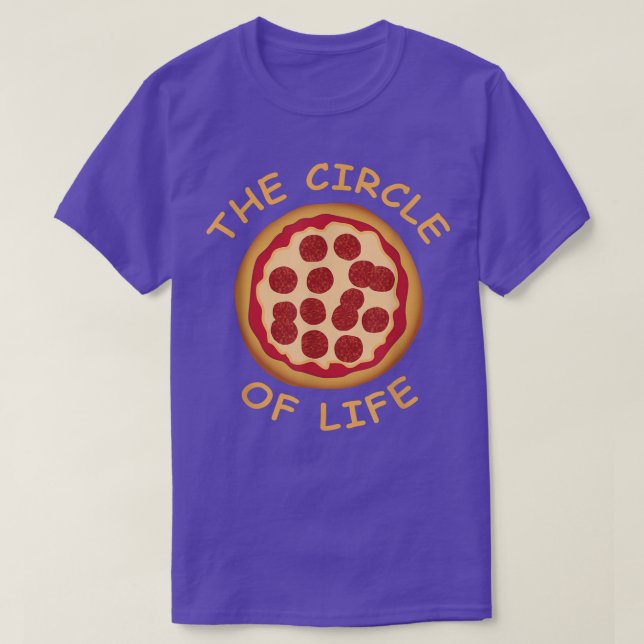 Pizza: Life 24474527 T Shirt (Design framsida)